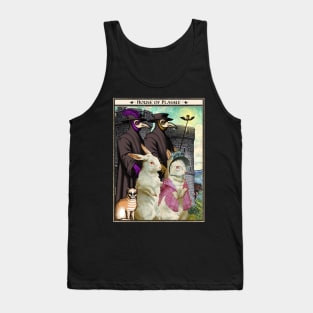 Plague Doctor and Rabbit Family Tank Top